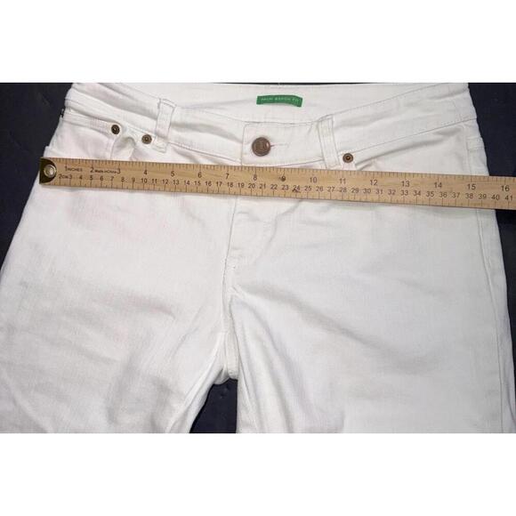Lilly Pulitzer Palm Beach Fit Minimalist White Capri Pants Preppy Resort Wear 0 - Picture 5 of 13
